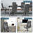 High Back Executive Desk Chair,  Premium Faux Leather Office Chair with Back Support, Computer Chair Armrest and Lumbar Support, Pair of 2-1380679730