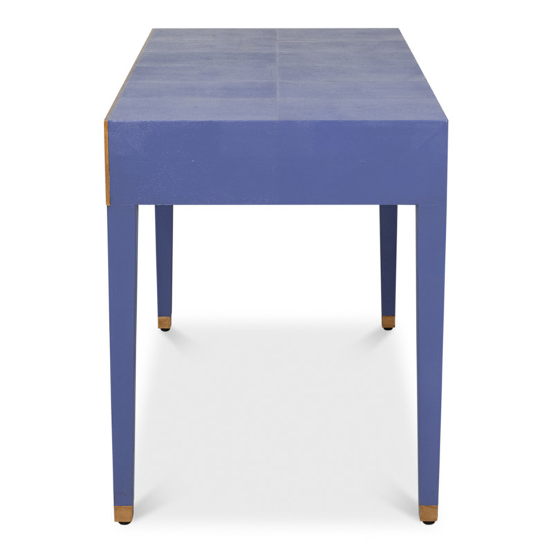 Shagreen Writing Desk, Blue