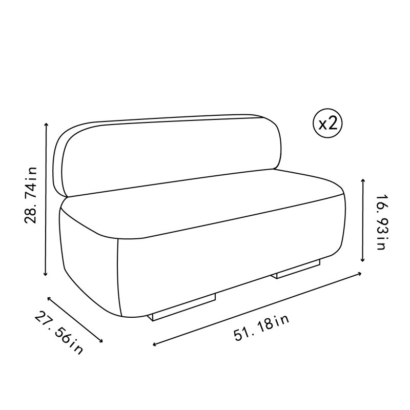 Faux Leather Upholstered Bench, Beige