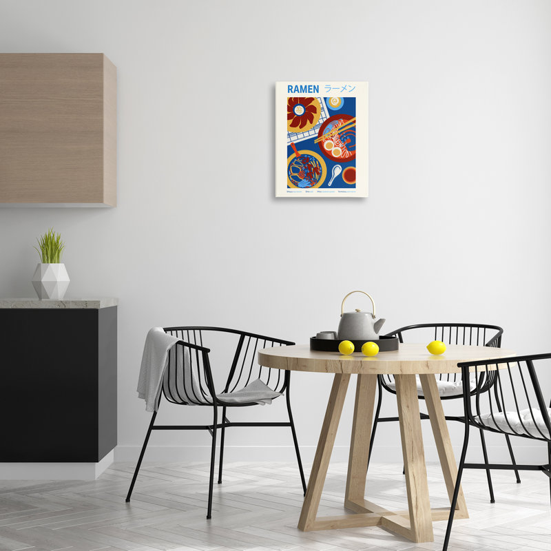 Table de placement Ramen, par Victoria Barnes, H 20 po x l 16 po