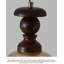 Luminaire suspendu en verre massif Mid-Century en verre texturé rétro-968549481-968549483