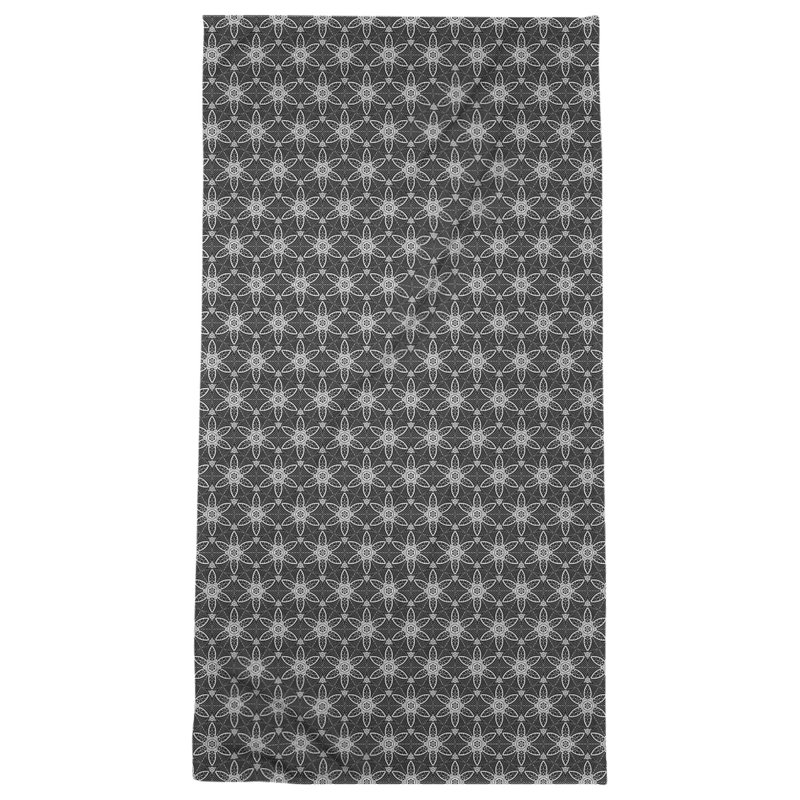 Katelyn Elizabeth Beach Towel, Black
