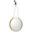 Muscle Man Flat Metal Wall Mirror