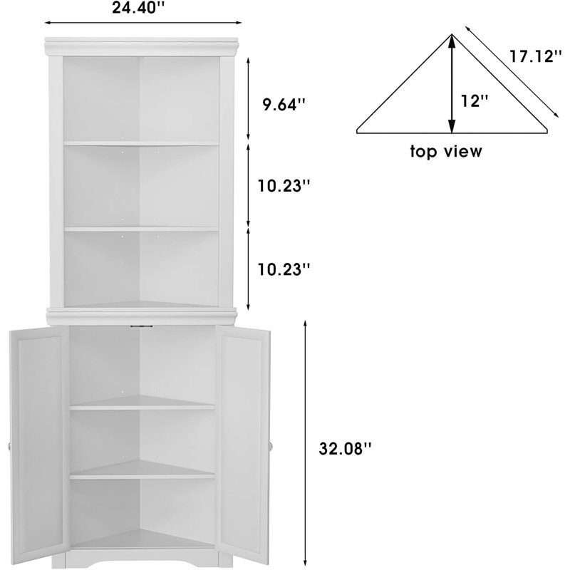 Kamelija Solid Wood Bathroom Cabinet, Natural