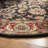 Cranmore Oriental Handmade Tufted Wool Green / Red Area Rug-19260690