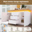Metal 140cm W Chest of Drawers