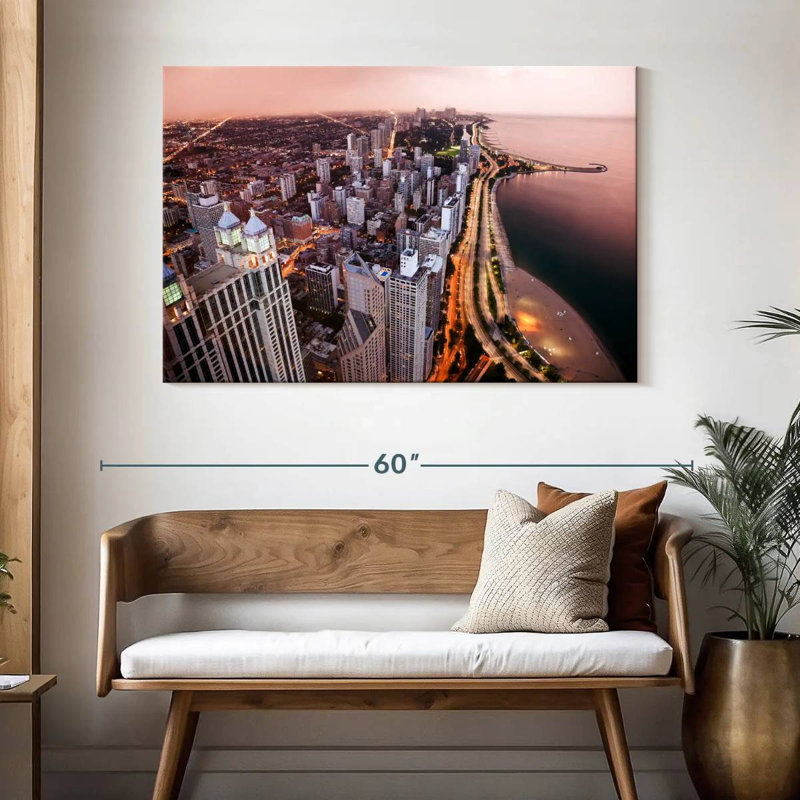 Sirci Lake Shore Drive, H 32 po x l 48 po