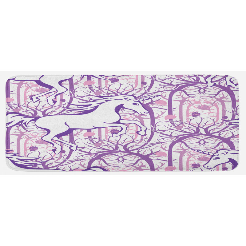 Tapis de cuisine licorne