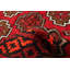 Tapis décoratif en laine de conception unique noué à la main new age esari rouge/brun 3 pi 5 po x 5 pi 1 po