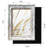 5X7 Inch White Wood Grain Rustic Picture Frame - Set Of 2,Distressed Farmhouse Frame - Ready To Hang Or Stand - With High Definition Glass