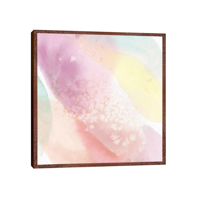 Vitality 1 Piece Wall Art on Canvas, 93.98 cm H x 93.98 cm W, Classic Brown Wood Framed