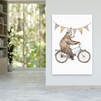 Party Bear On Bike