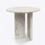 Table basse en marbre naturel blanc, petite table, table de salon, pierre naturelle-303793961-312194112