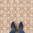 Costa 7.75" x 7.75" Ceramic Patterned Wall & Floor Tile