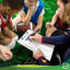 Scribbledo Double Sided Football Dry Erase Board For Coaches 15x9 Whiteboard Coaching Clipboard Equipment Accessories - Perfect Coach Gift