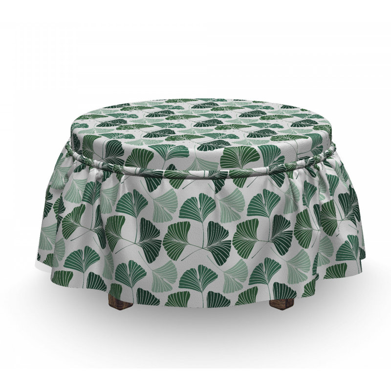 Housse pour repose-pieds feuilles de feuillage bilboa tree