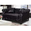 Richmond Mogadore Faux Leather Chesterfield Sofa-2060607555-2026124161