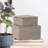 Hazleton Decorative Cement Storage With Lids