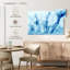 Marbre Alvord bleu abstrait-107680668