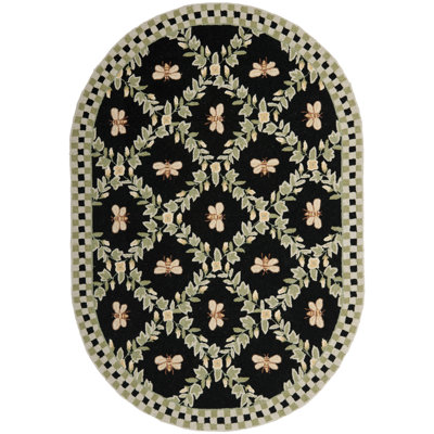 Tapis en laine crocheté à la main style sud-ouest