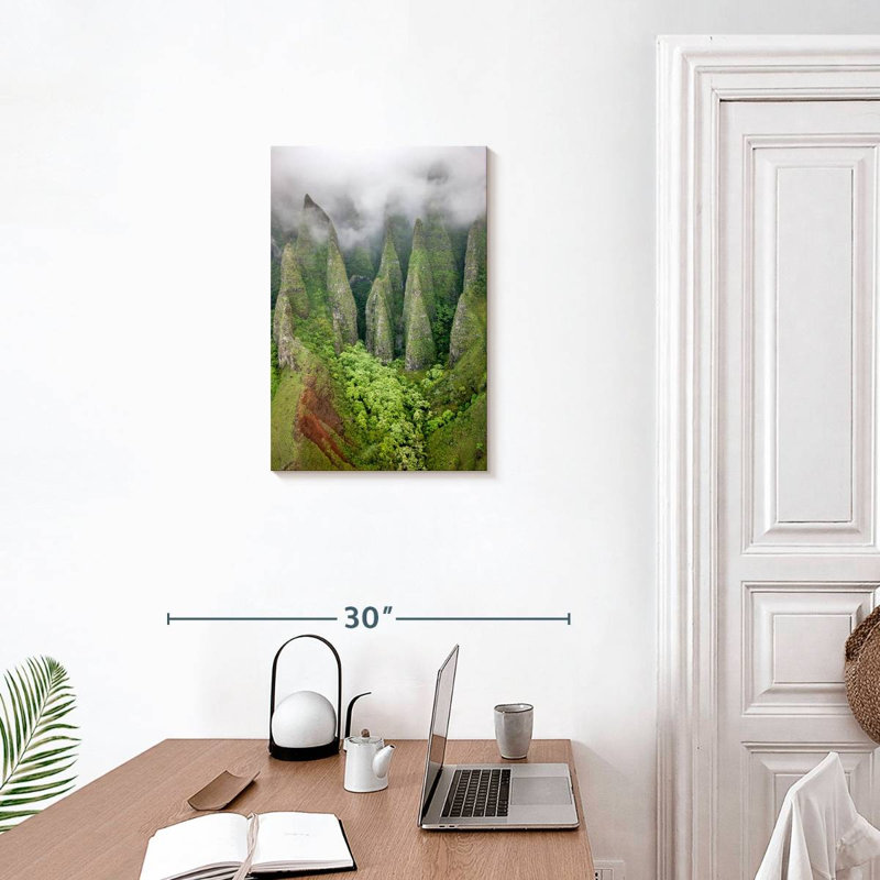 Alvord Na Pali Kauai Rainforest, 24" H x 16" W