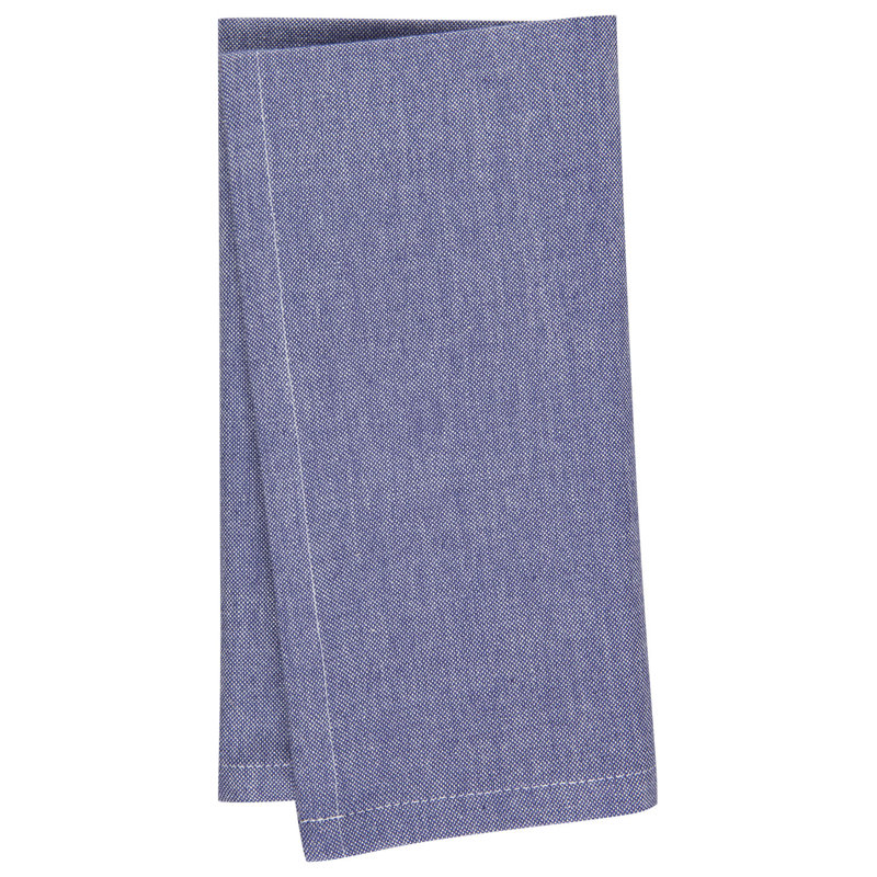 Caron 100% Cotton Square Napkin, Navy