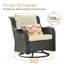 Chaises longues berçantes pivotantes en osier avec coussins-1761851119-1761851112