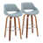 Blue Seat/Brown/Silver Frame est en rupture de stock
