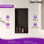 Niche de douche à simple tablette en acier inoxydable l 25 po x H 13 po avec pente de drainage, aucun carreau requis, rangement mural encastré, noir mat  -113431416