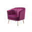 Fauteuil demi-tonneau 88,26 cm de large Liri-1608876860