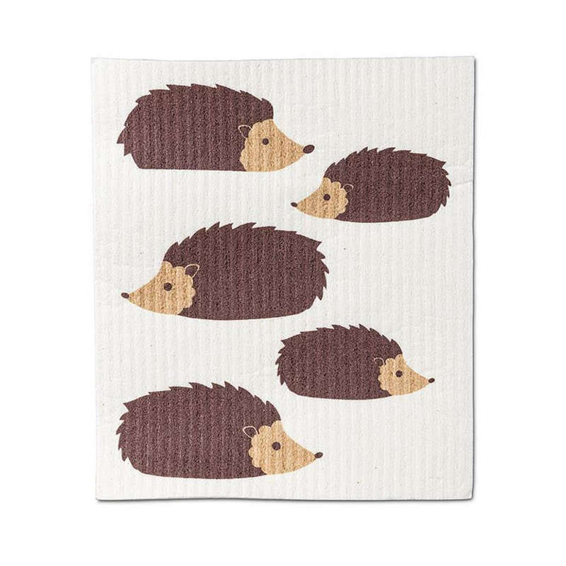Set Of 2 Hedgehog Dishcloth