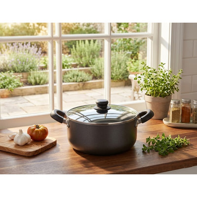 21.6 Qt Non Stick Aluminum Stock Pot