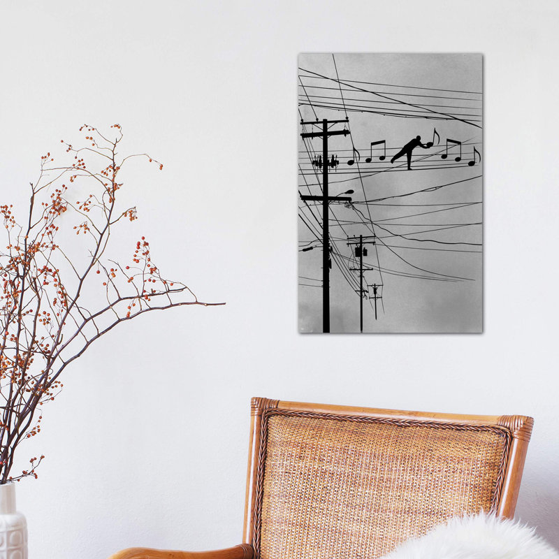 High Notes by Rob Dobi - Print on Canvas, 20.32 cm H x 30.48 cm W, No Frame