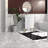 Modern White Bathroom Vanity With Ceramic Sink, Compact Storage Solution