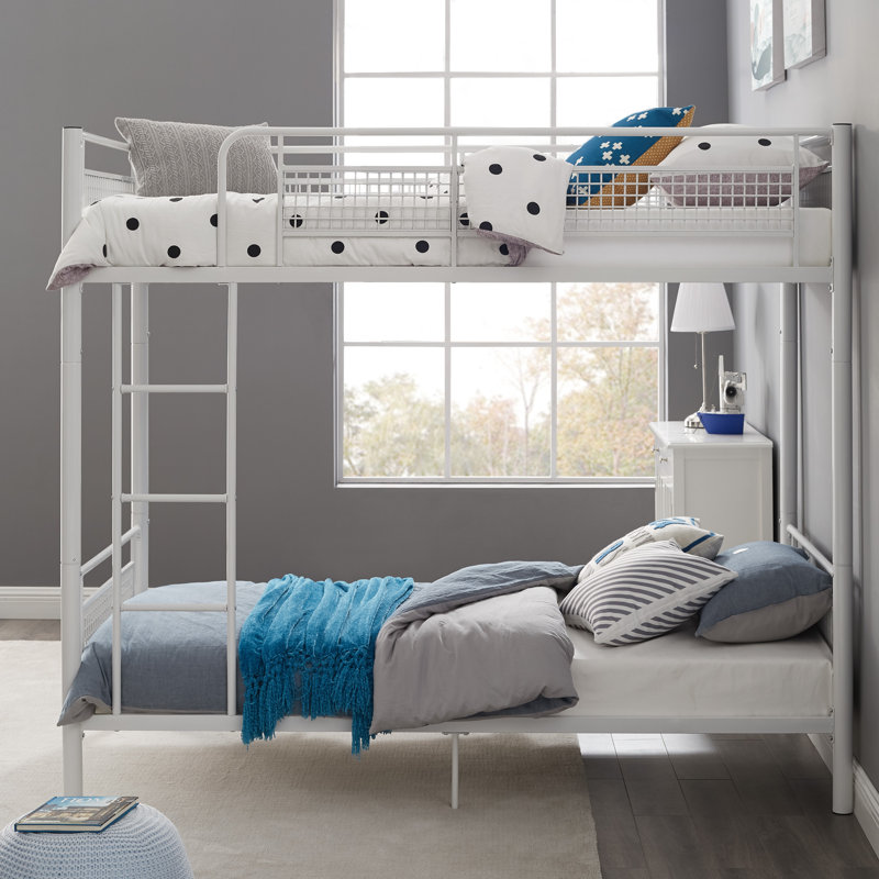 Jordin Kids Twin Bunk Bed, White