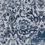 Tapis ivoire / bleu marine à motif abstrait Basham-35258323