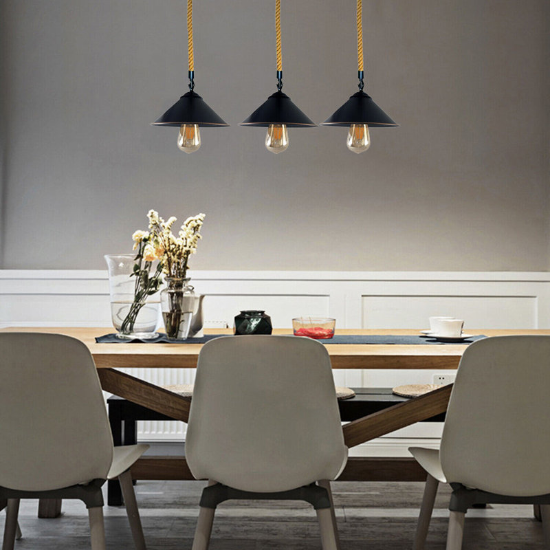 Payson 3 - Light Black Kitchen Island Pendant