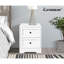 39 cm W Iron Bedside Table-2047664990