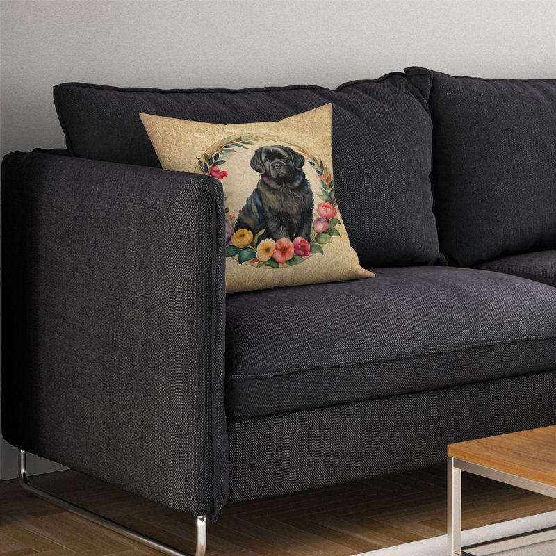  Polyester Indoor/Outdoor Throw Pillow, 14" H x 14" W x 3" D