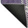 Premium Machine Washable Prisco Purple Rug