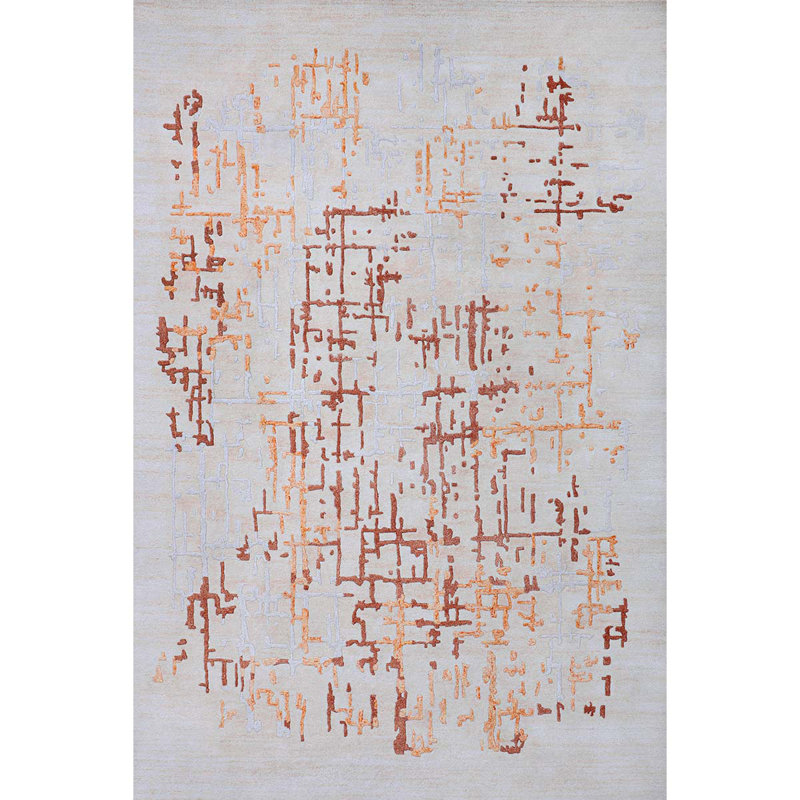 Abstract Area Rug, Rectangle 3' x 5'1"