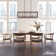 Chevron 6 Light Linear Rectangle Chandelier