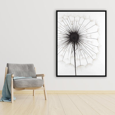 Dandelion Print On Canvas