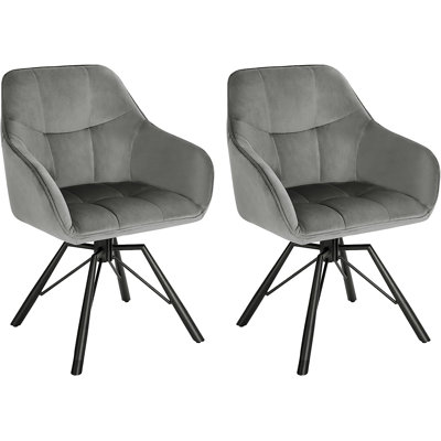 Alliene 48cm H Velvet Upholstered Armchair