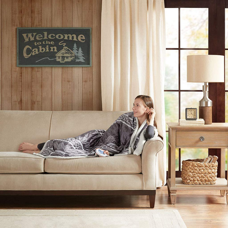 Couverture Burlington, Gris