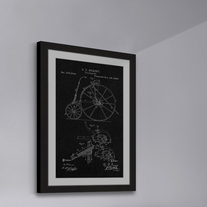 Steve King - Single Picture Frame Print, 61cm H x 41cm W x 3.81cm D
