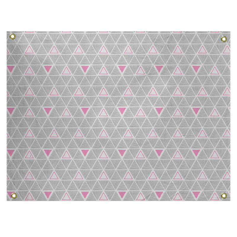 Tapisserie, H 59 po x l 80 po, Rose