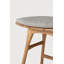 Osso Outdoor Teak Bar Stool-1151999405