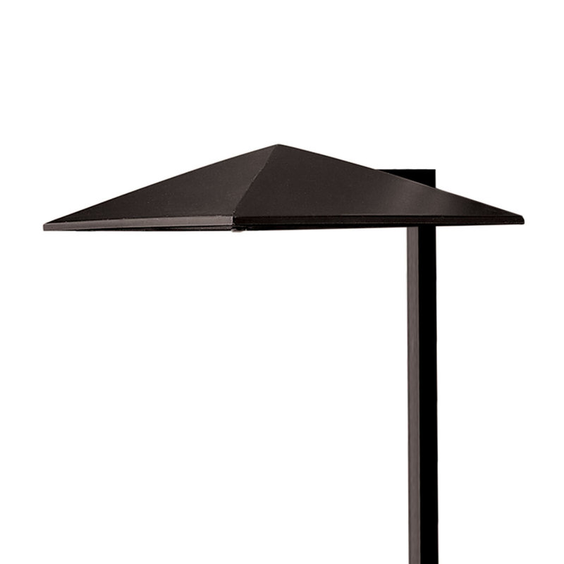 Harbor Low Voltage Pathway Light, Satin Black