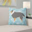 Coussin intérieur/extérieur en flocons d’hiver-32011192